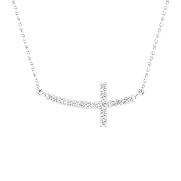 10K 0.06ct Diamond Necklace
