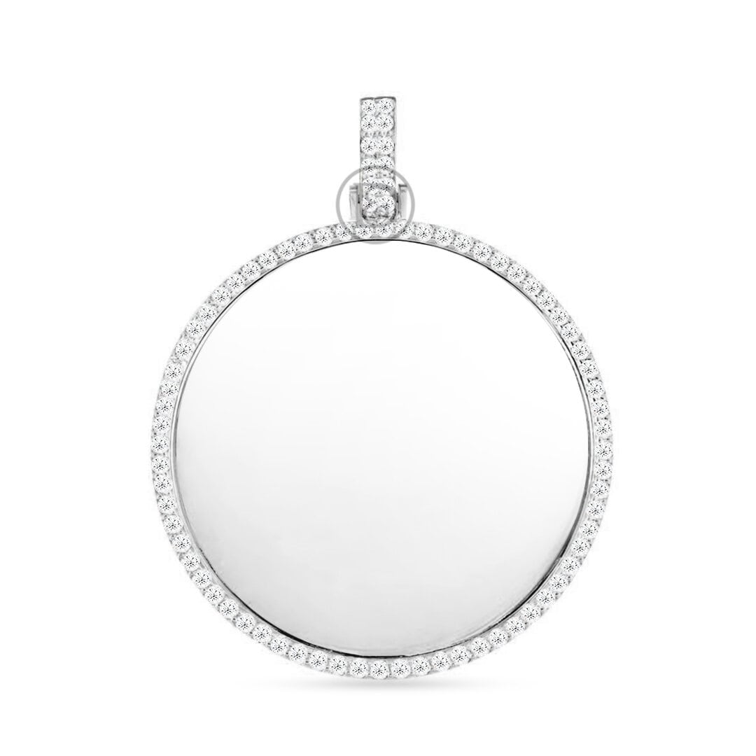 10K Yellow Gold Memory Pendant with 2.00CT Diamonds