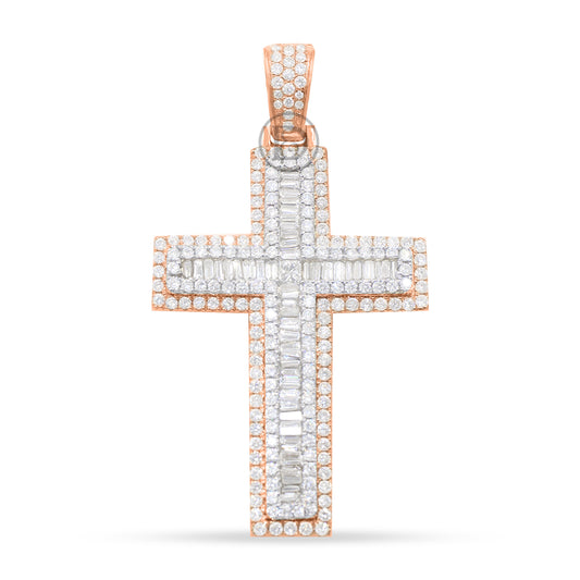 DIAMOND PENDANT 2.75 CT 14K YELLOW GOLD