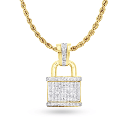 DIAMOND PENDANT 1.06 CT 10K YELLOW GOLD