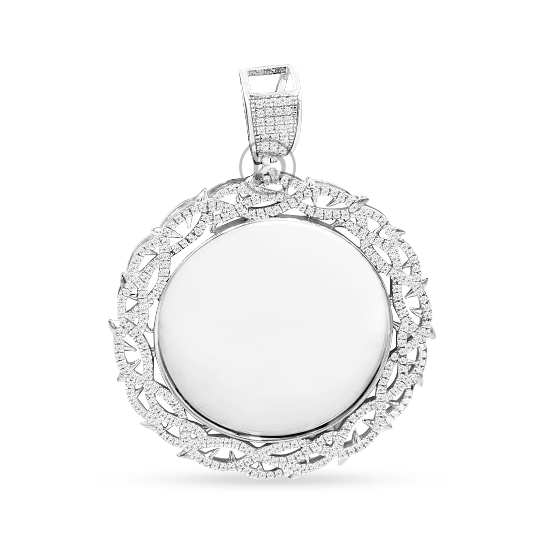10K Yellow Gold Memory Pendant with 0.71CT Diamonds