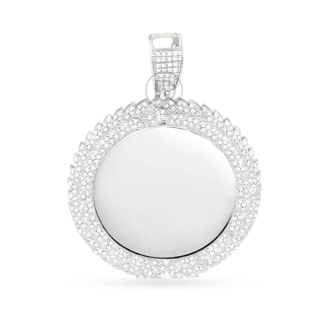 10K Yellow Gold Memory Pendant with 0.82CT Diamonds