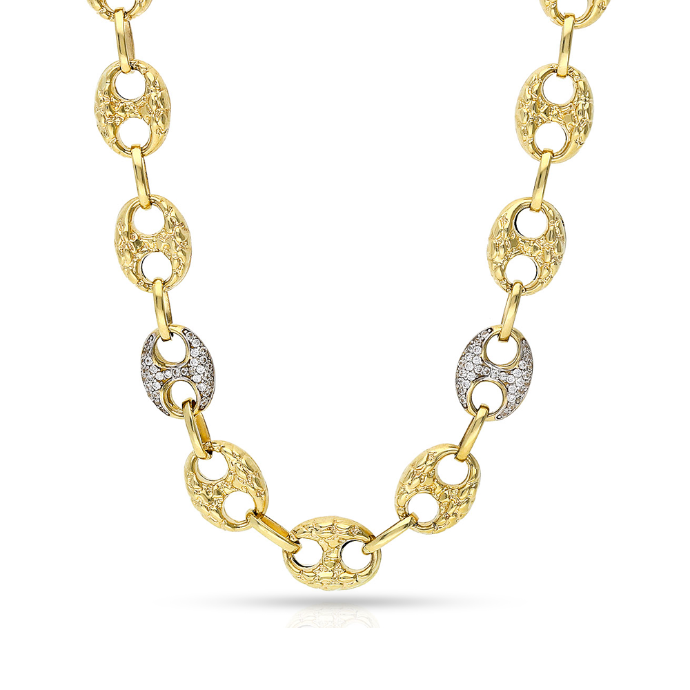 10K Yellow Gold Custom Chain