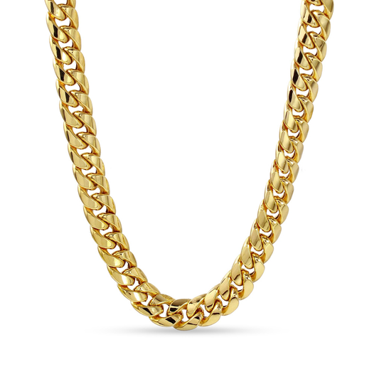 10K Yellow Gold Custom Chain