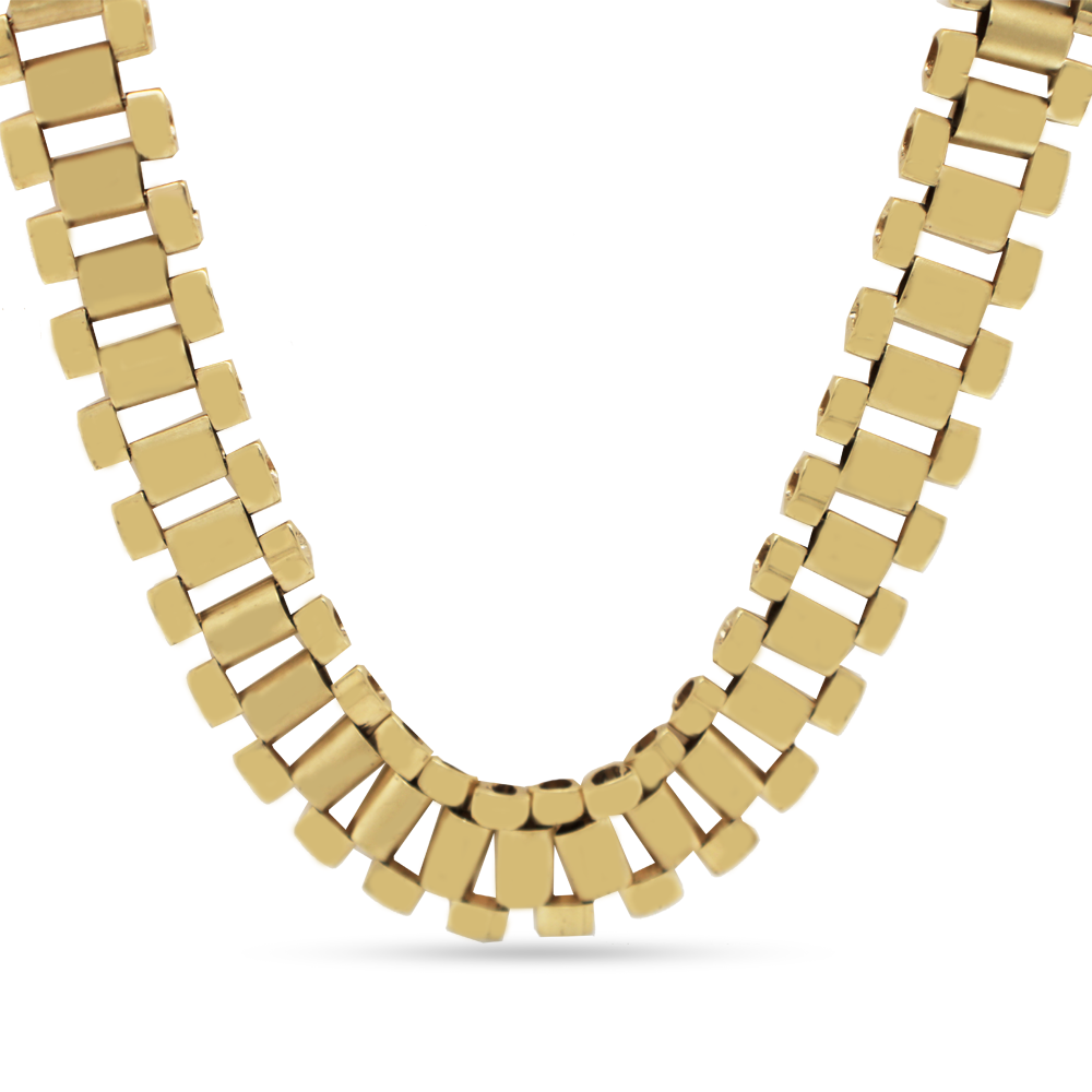 10k Yellow Gold Custom Chain