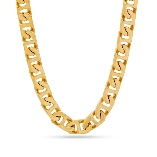 10K Yellow Gold Custom Chain