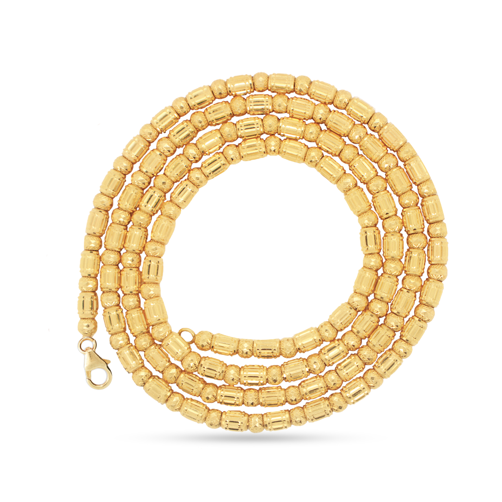 10K Yellow Gold Custom Chain