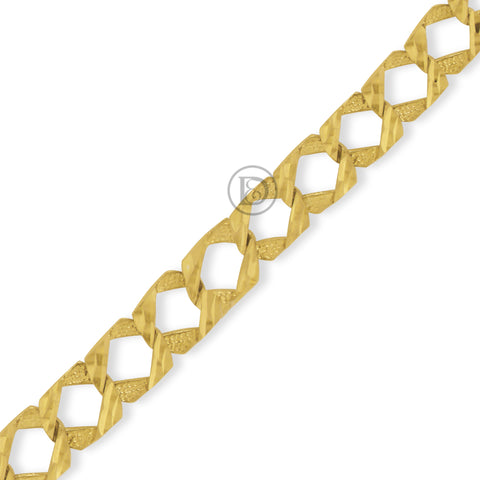 10K Yellow Gold Custom Chain