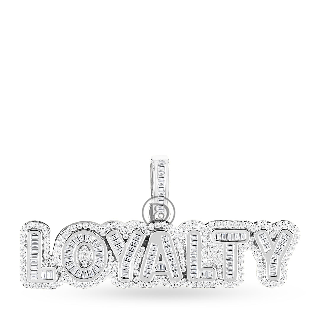 10K Yellow Gold Loyalty Pendant With 1.75CT Diamonds