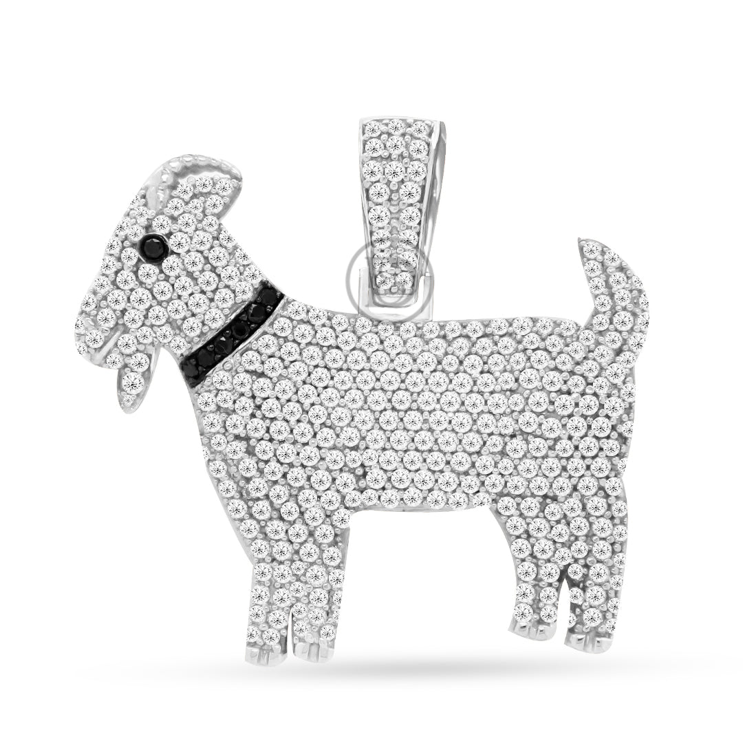 10k yellow gold custom pendant with 3.25ct diamonds