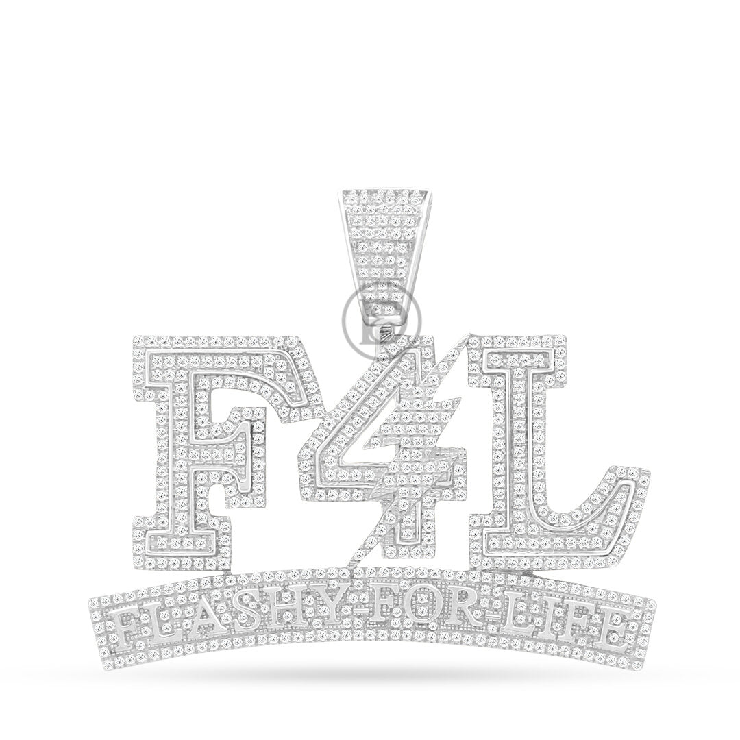 10K Yellow gold custom pendant with 1.25ct diamonds