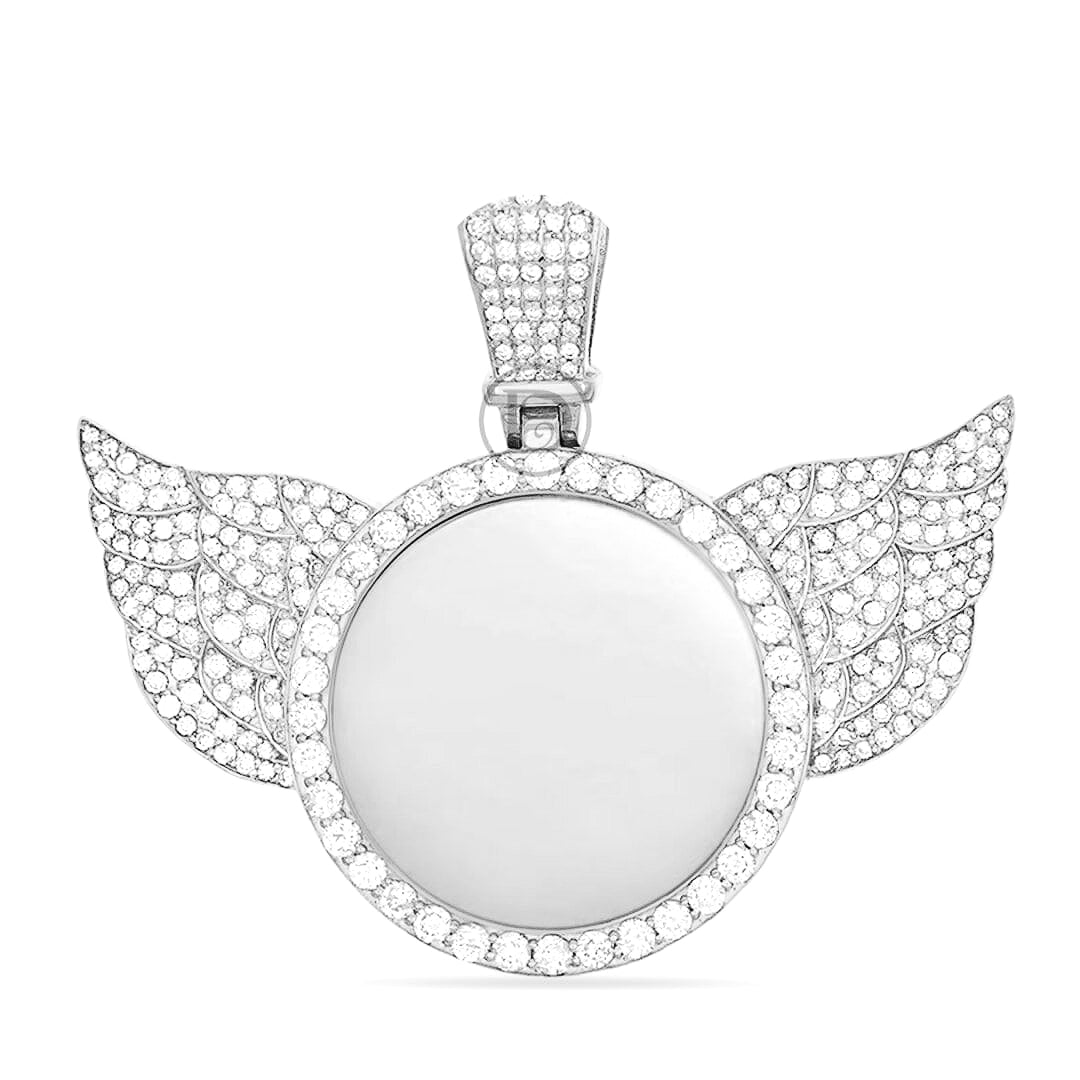 10K Yellow Gold Memory Pendant with 2.28CT Diamonds