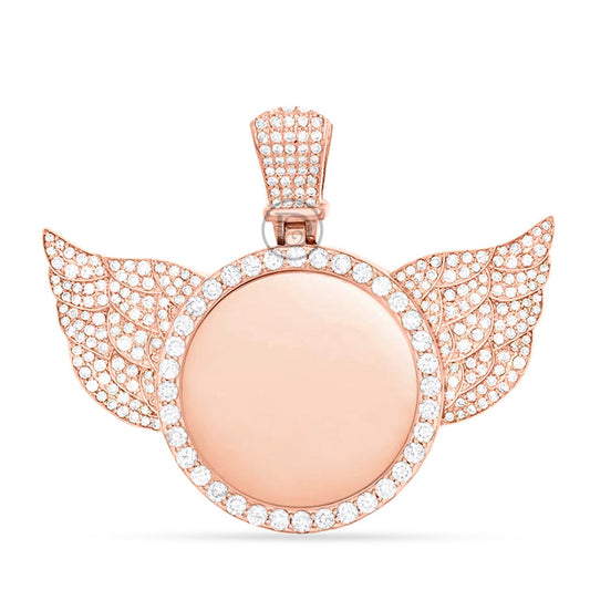 10K Yellow Gold Memory Pendant with 2.28CT Diamonds