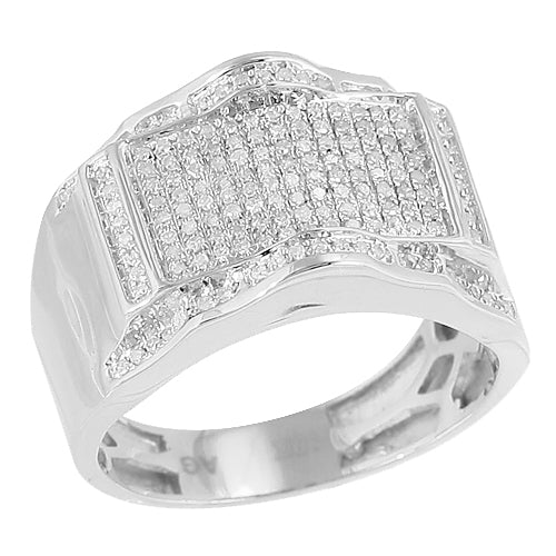 10KW 0.50CTW DIAMOND MEN'S RING