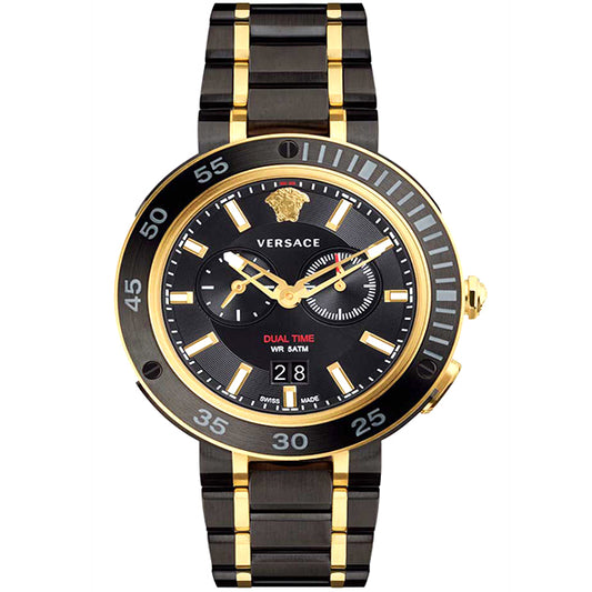 Black V-Extreme Pro w/ Luminous Hands & Two Tone Band