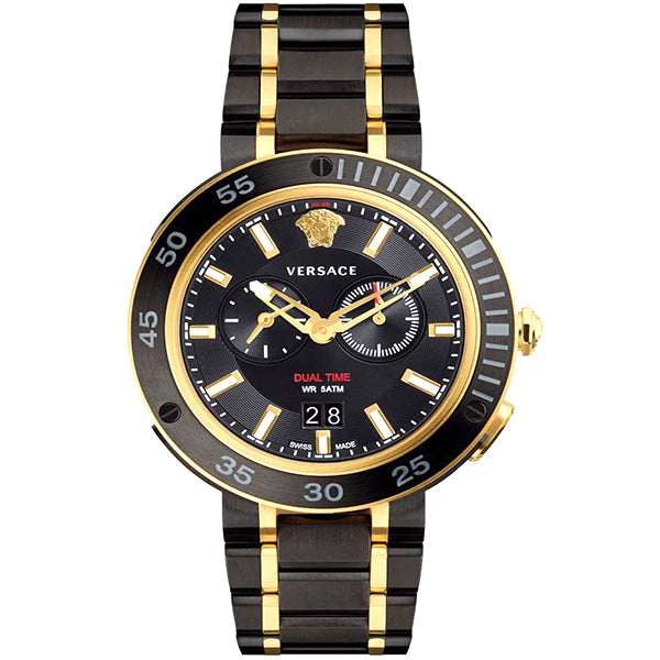 Black V-Extreme Pro w/ Luminous Hands & Two Tone Band