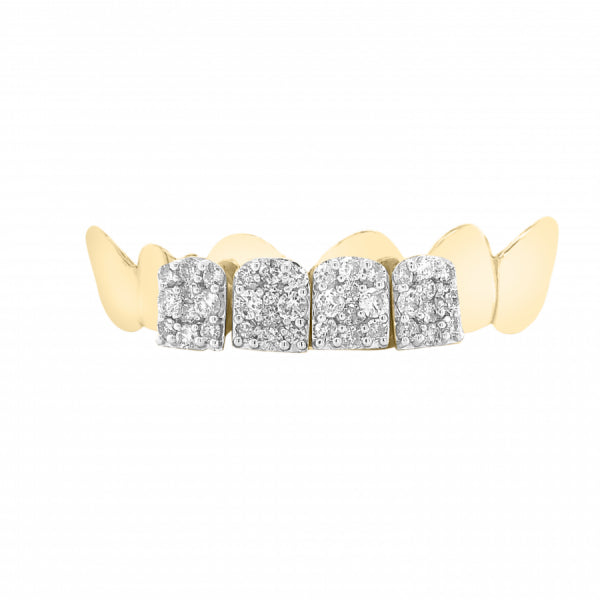 6 PIECE 10K GOLD GRILL