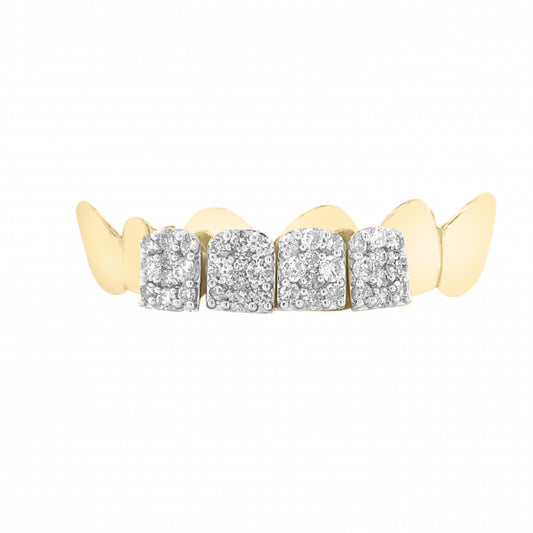 6 PIECE 10K GOLD GRILL