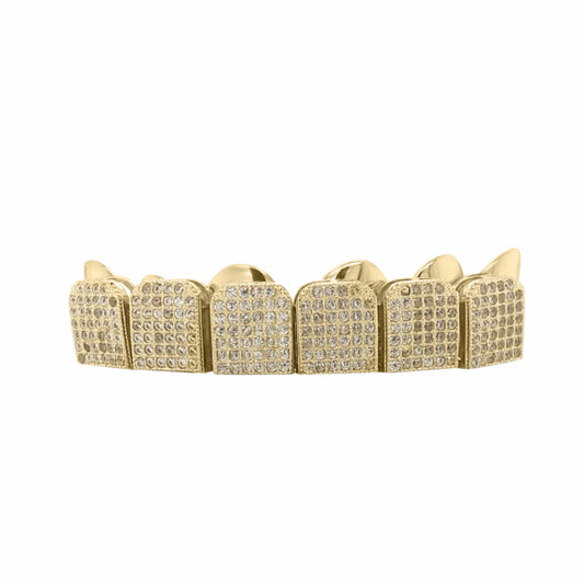 6 PIECE 10K GOLD GRILL