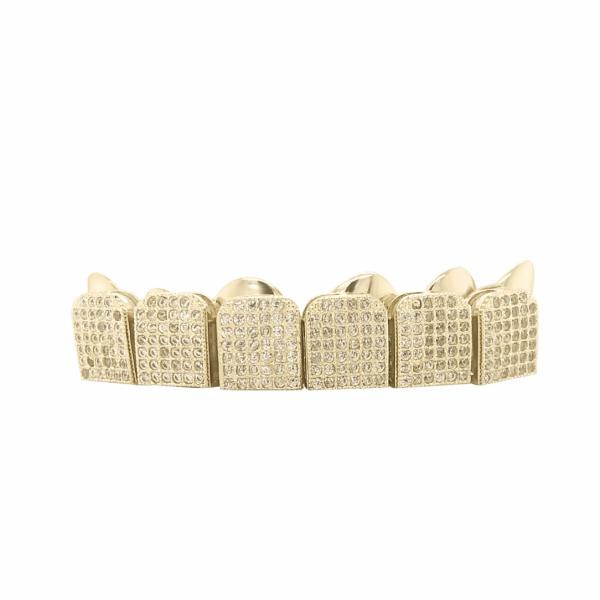 6 PIECE 10K GOLD GRILL