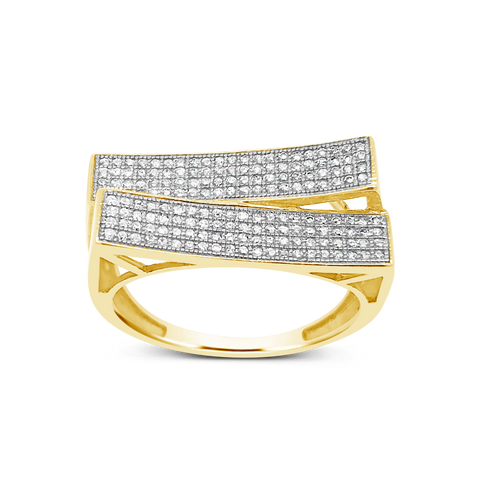 Diamond Ring .50 CTW Round Cut 10K Yellow Gold