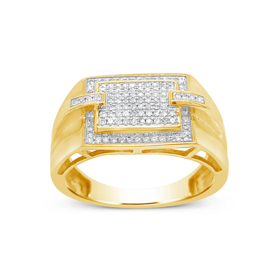 Diamond Ring .25 CTW Round Cut 10K Yellow Gold