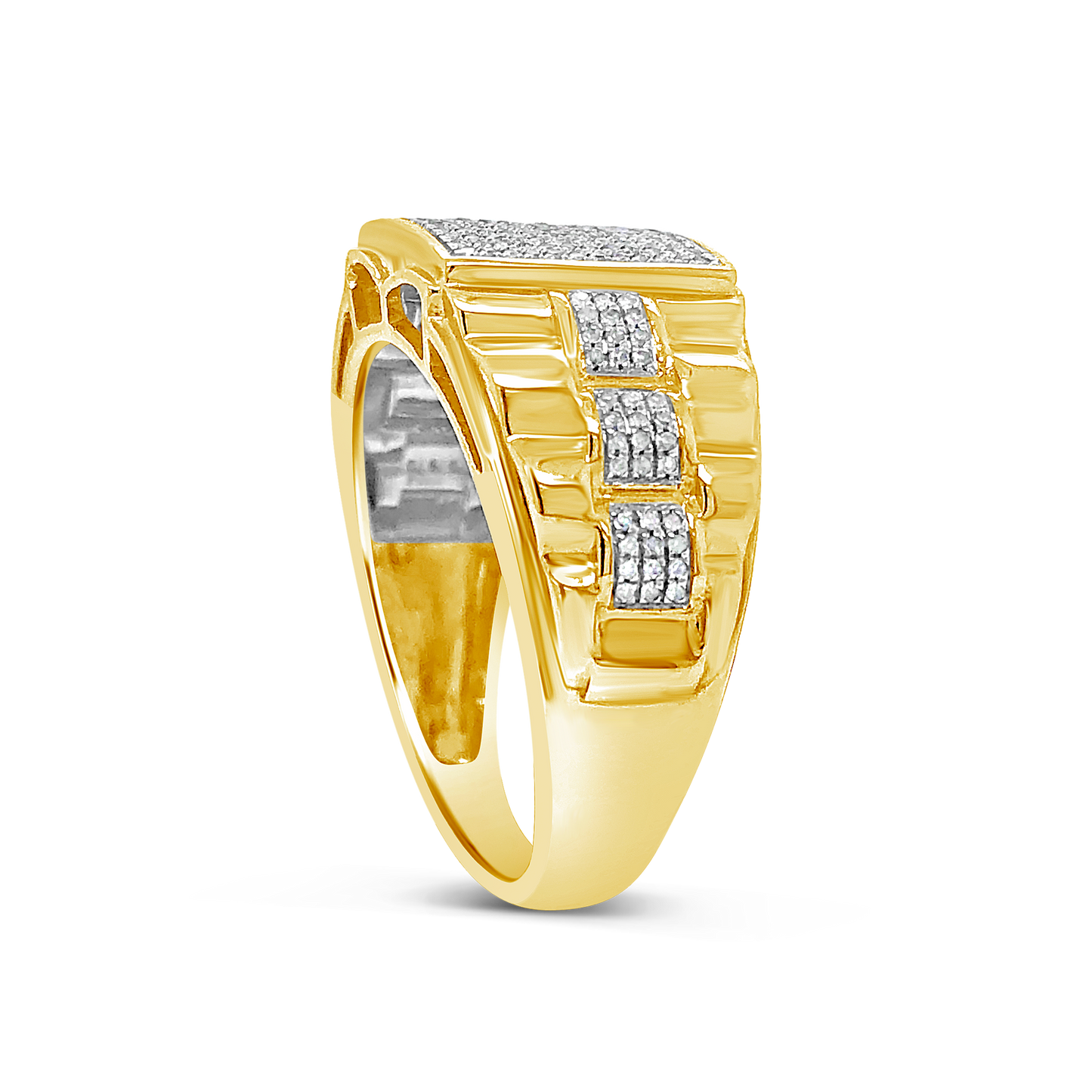 Diamond Ring .35 CTW Round Cut 10K Yellow Gold