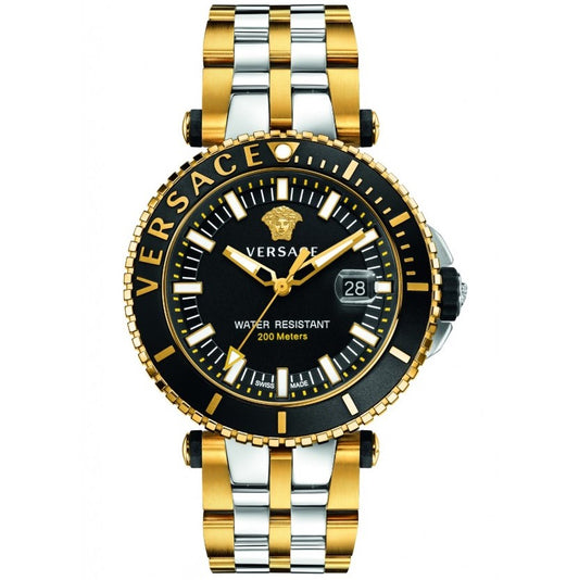 Two Tone V-Race Diver w/ Luminous Hands