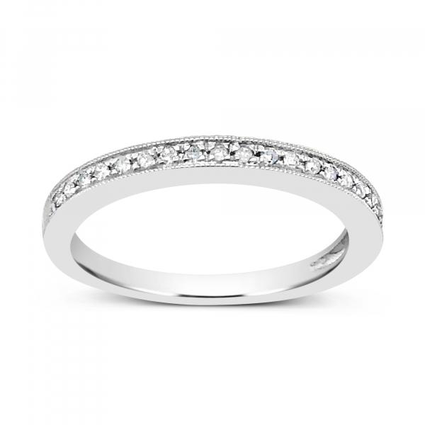 Diamond Band .10 CTW Round Cut 10K Yellow Gold