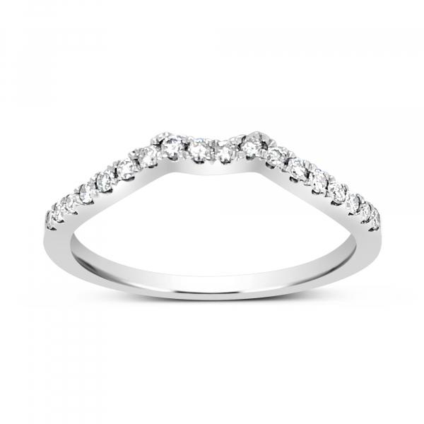 Diamond Band .20 CTW Round Cut 14K White Gold