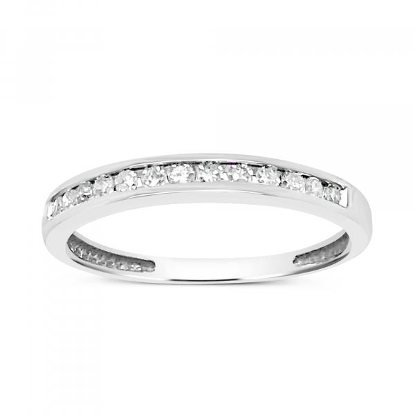 Diamond Band .16 CTW Round Cut 10K Yellow Gold