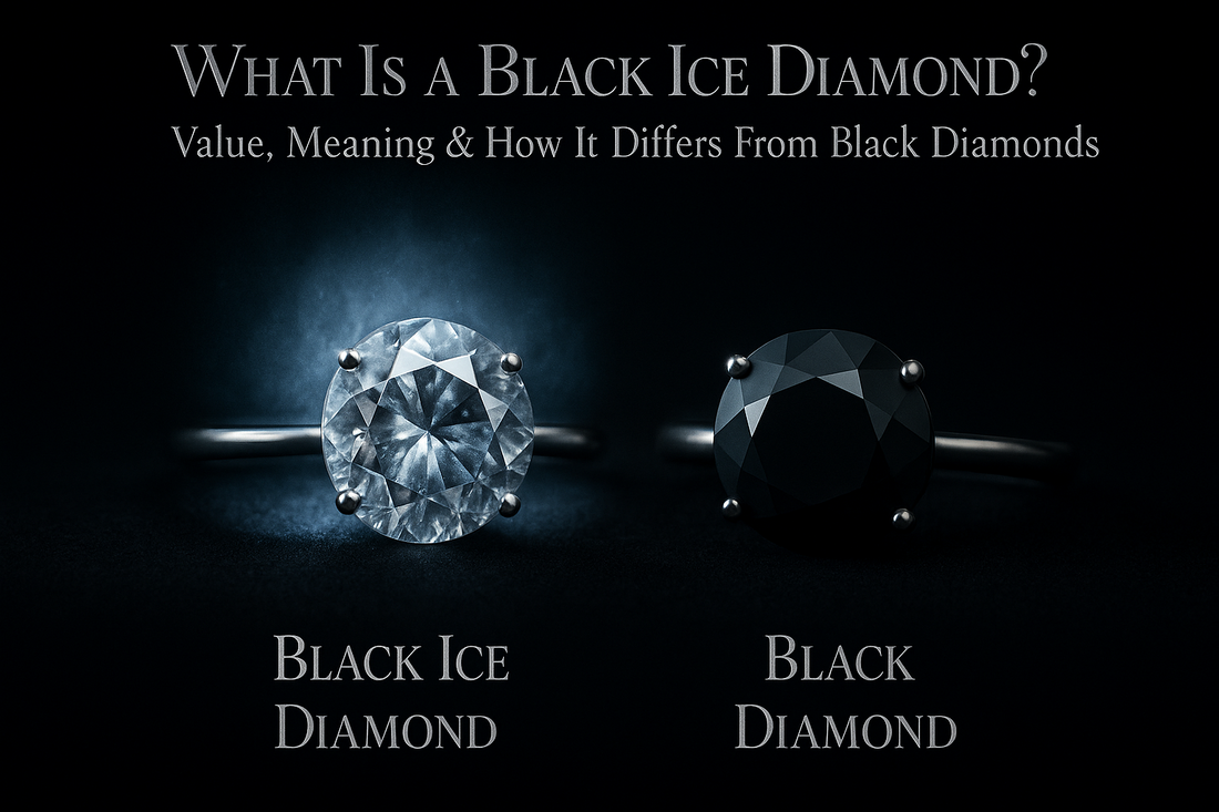 What Is a Black Ice Diamond? Value, Meaning &amp; How It Differs From Black Diamonds