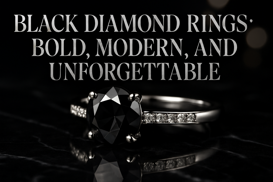 Black Diamond Rings: Bold, Modern, and Unforgettable