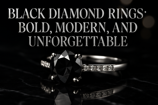 Black Diamond Rings: Bold, Modern, and Unforgettable