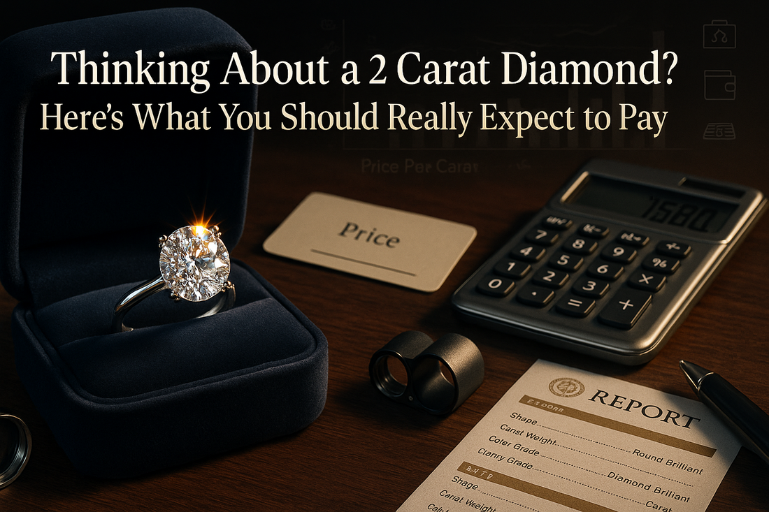 Thinking About a 2 Carat Diamond? Here’s What You Should Really Expect to Pay
