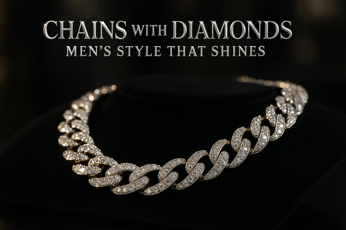 Chains with Diamonds: Men’s Style That Shines