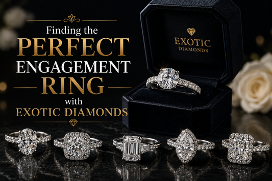 Finding the Perfect Engagement Ring with Exotic Diamonds