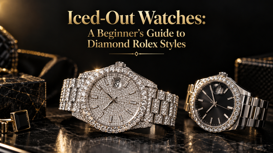 Iced-Out Watches: A Beginner's Guide to Diamond Rolex Styles