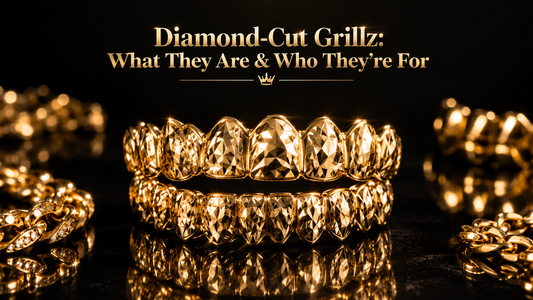 Diamond-Cut Grillz: What They Are & Who They're For