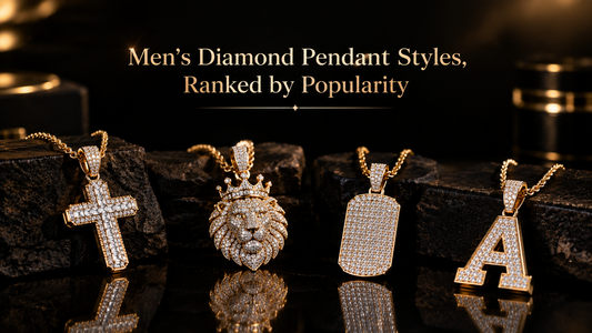 Men's Diamond Pendant Styles Ranked by Popularity
