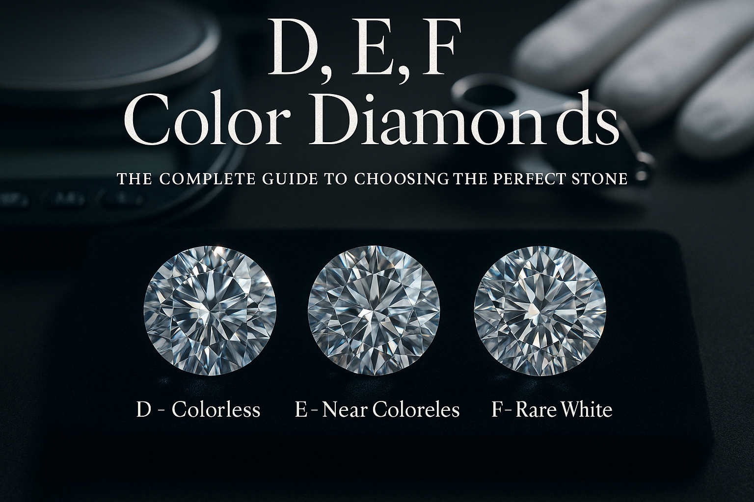 D, E, F Color Diamonds: Complete Buyer’s Guide – Exotic Diamonds