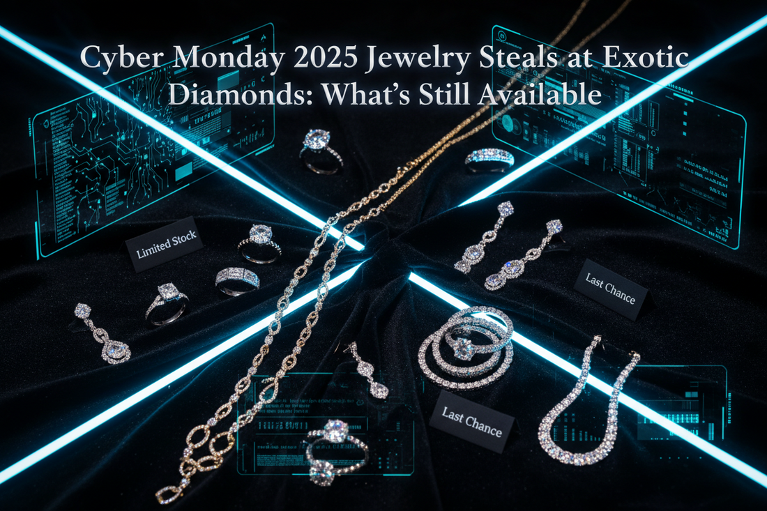 Cyber Monday 2025 Jewelry Steals at Exotic Diamonds: What's Still Available