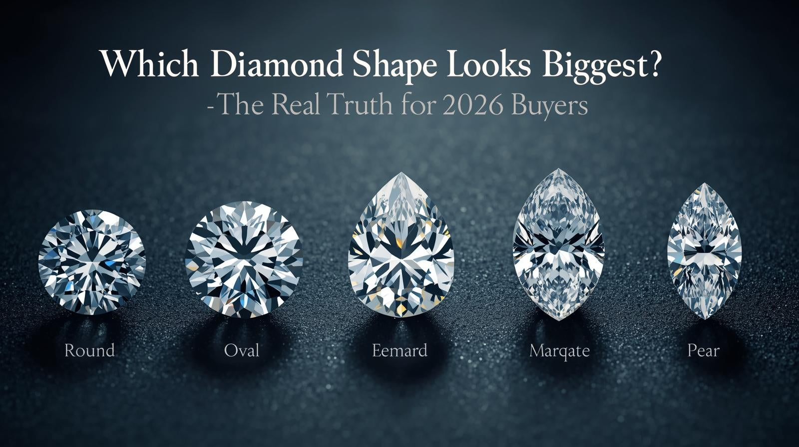 Which Diamond Shape Looks Biggest? Size Comparison Guide – Exotic Diamonds
