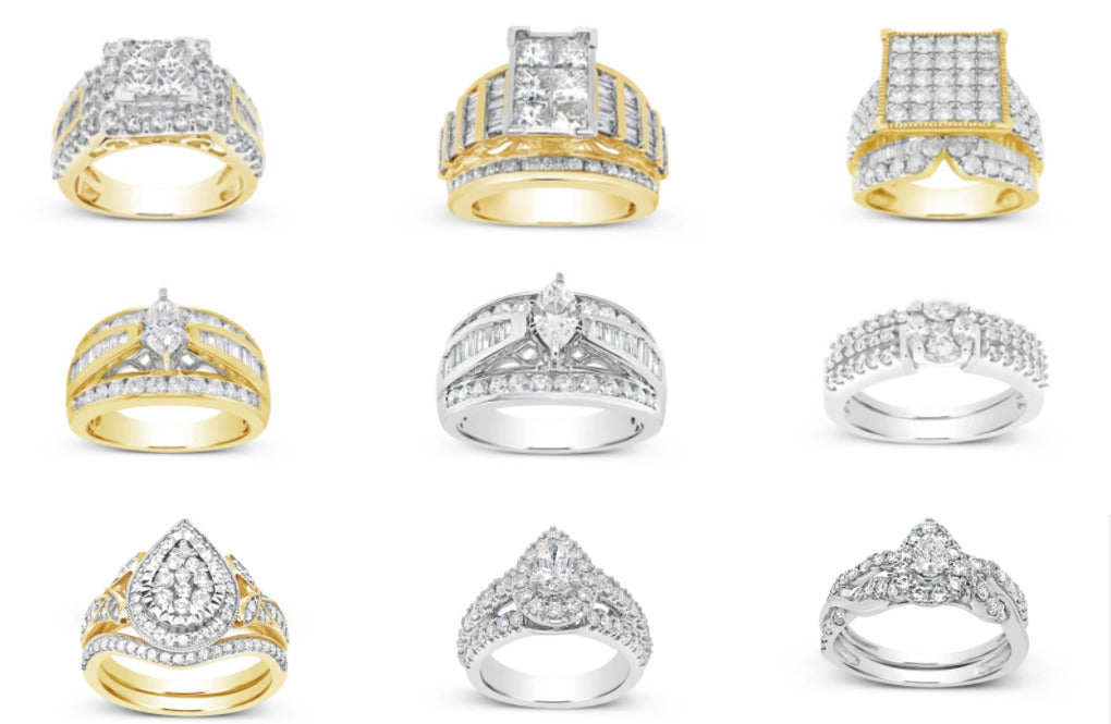 What are the different styles of Engagement ring?
