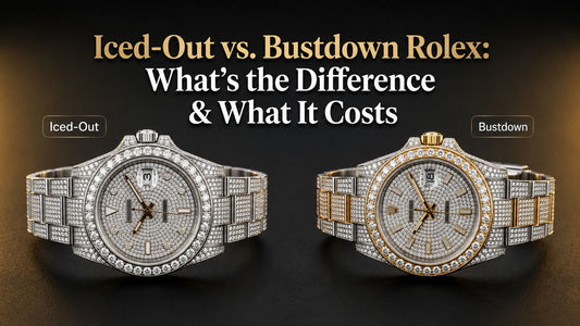 Iced-Out vs. Bustdown Rolex: What's the Difference & What It Costs