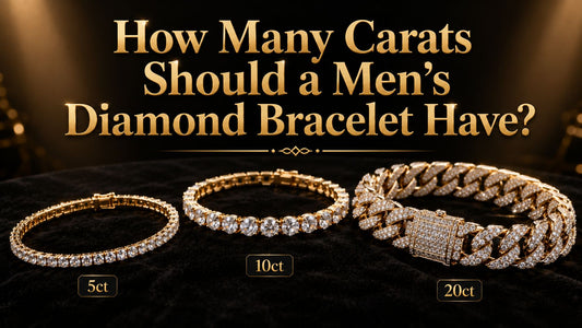 How Many Carats Should a Men's Diamond Bracelet Have?