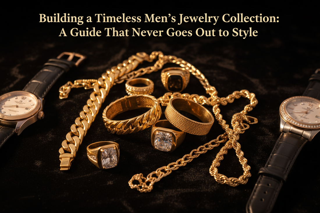 Building a Timeless Men’s Jewelry Collection: A Guide That Never Goes Out of Style