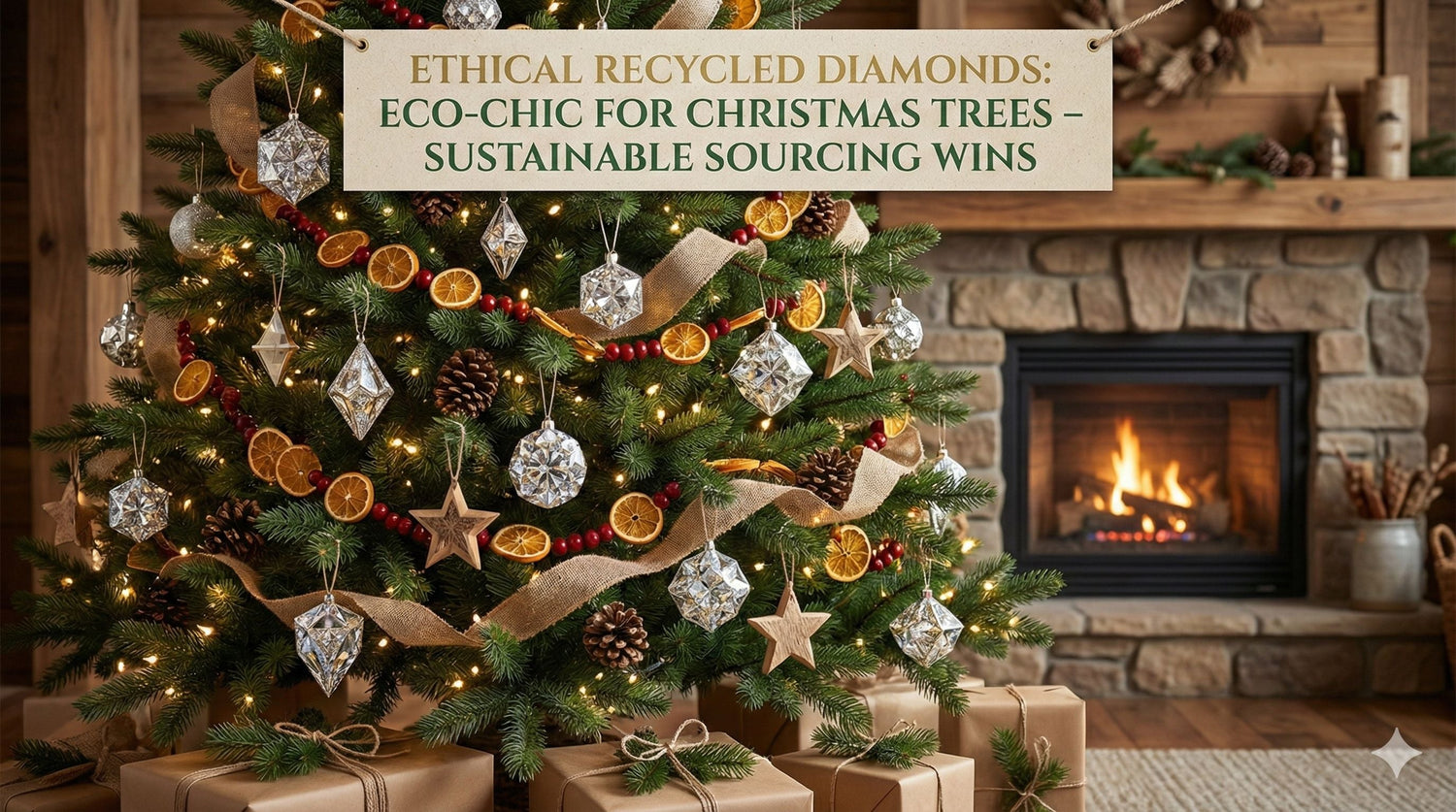 Ethical Recycled Diamonds: Eco-Chic for Christmas Trees – Sustainable Sourcing Wins