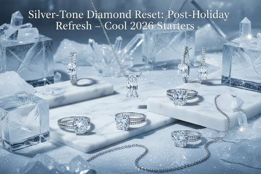Silver-Tone Diamond Reset: Post-Holiday Refresh – Cool 2026 Starters