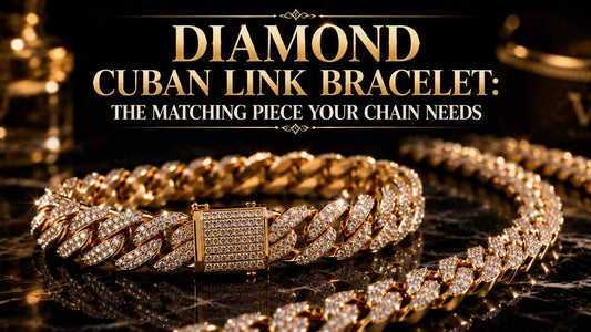 Diamond Cuban Link Bracelet: The Matching Piece Your Chain Needs